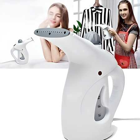 2-in-1 Portable Handheld Garment & Facial Steamer